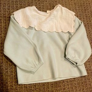 Zara girl’s mint green sweater